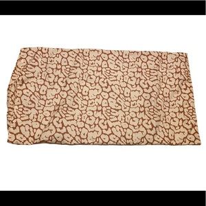 Opalhouse Target cheetah print velvet orange king size pillow sham 2020